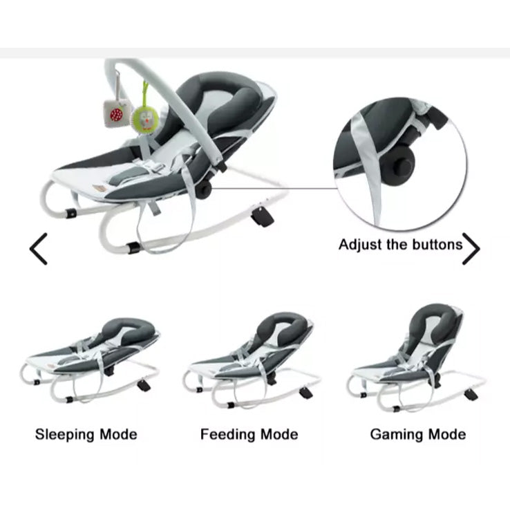 Baby Seat 2-IN-1 Bouncer and Infant Rocker