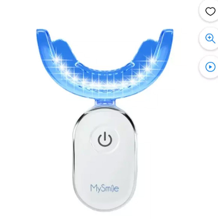 MySmile Flagship 3pc 18m; Teeth Whitening Kit with 28-LED Power Light Whitener